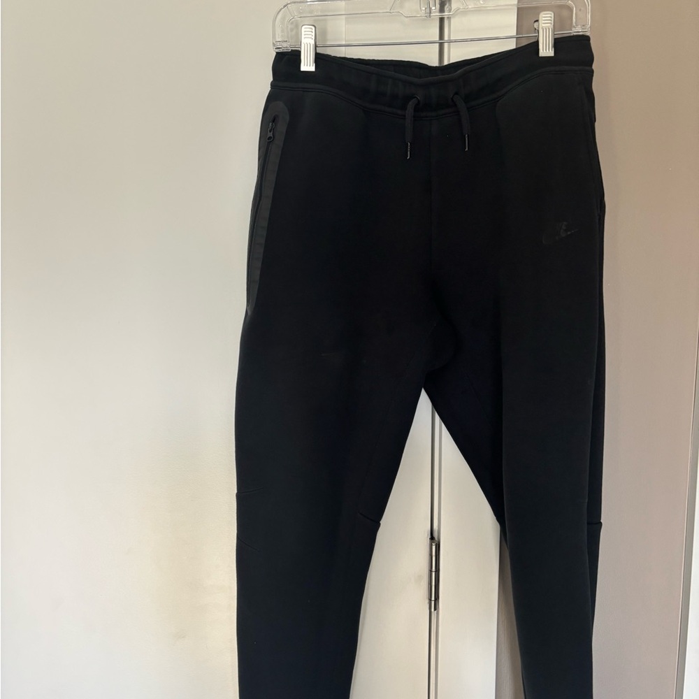 Nike Tech Boys Black Jogger Pants